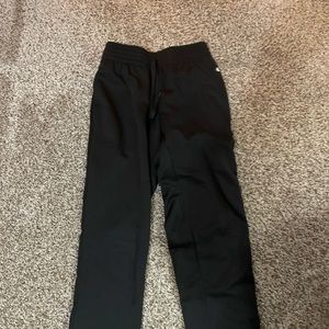 black sweatpants